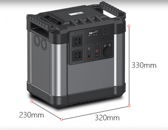 500 Cycles 2000w Rechargeable Portable Generator Pure Sine Wave