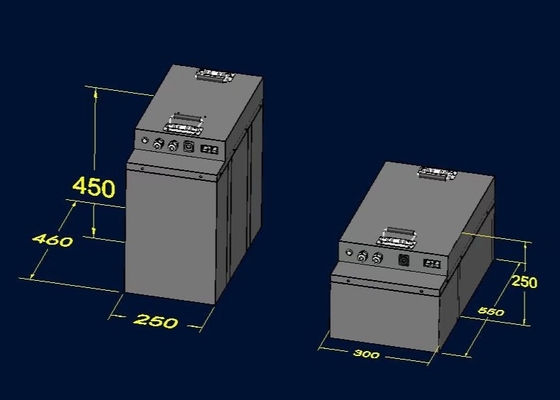 Lithium Battery 48V 100Ah 120ah Pack For Electric Vehicle Golf Cart