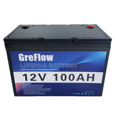 12v Lithium Iron Phosphate Battery 12v 100Ah 150Ah 300Ah With Bluetooth