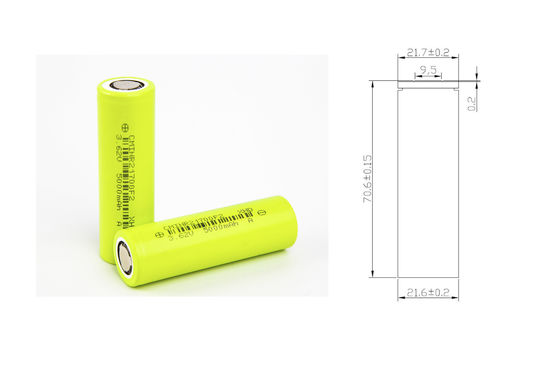 Ebike Tricycle 3.6v 4900mAH Lithium Battery Cell 21700 Cylindrical Cells