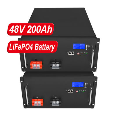 RV Caravan Rechargeable Power Station 51.2V 48V 200Ah LiFePO4 Battery Lithium Ion Battery Pack for UPS