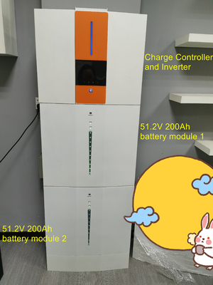 20KWh 200Ah Lifepo4 Storage Battery Off Grid Solar Power System