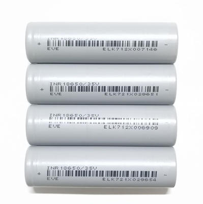 EVE 18650 Lithium Battery Cells 35V 3.7V 3500mah 18650 Battery Cell High Capacity