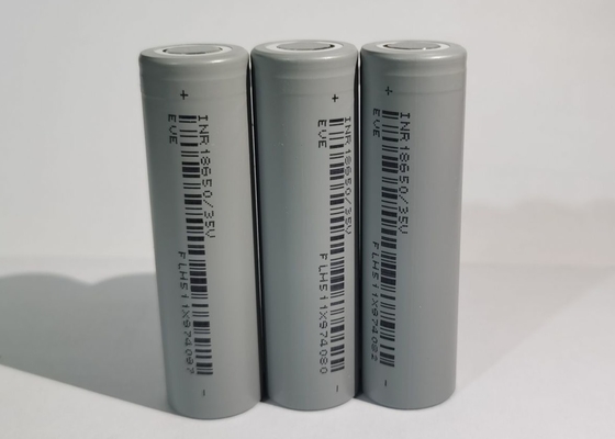 EVE 18650 Lithium Ion 3.7 V Battery 3500mah 3C Discharge Rate 5C Peak Current