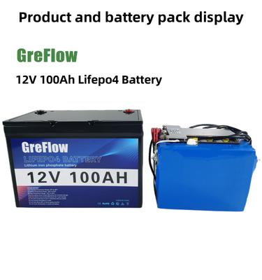 12v Lithium Iron Phosphate Battery 12v 100Ah 150Ah 300Ah With Bluetooth